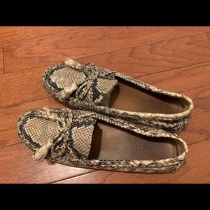 Coach Nadia Snake Loafer